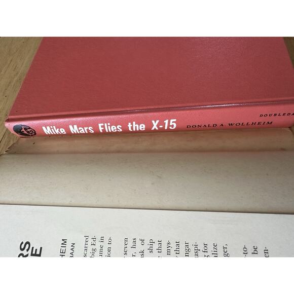 Mike Mars Flies The X-15, Donald A Wollheim, HC/Illustrated/DJ/First Edition VTG - Picture 11 of 11